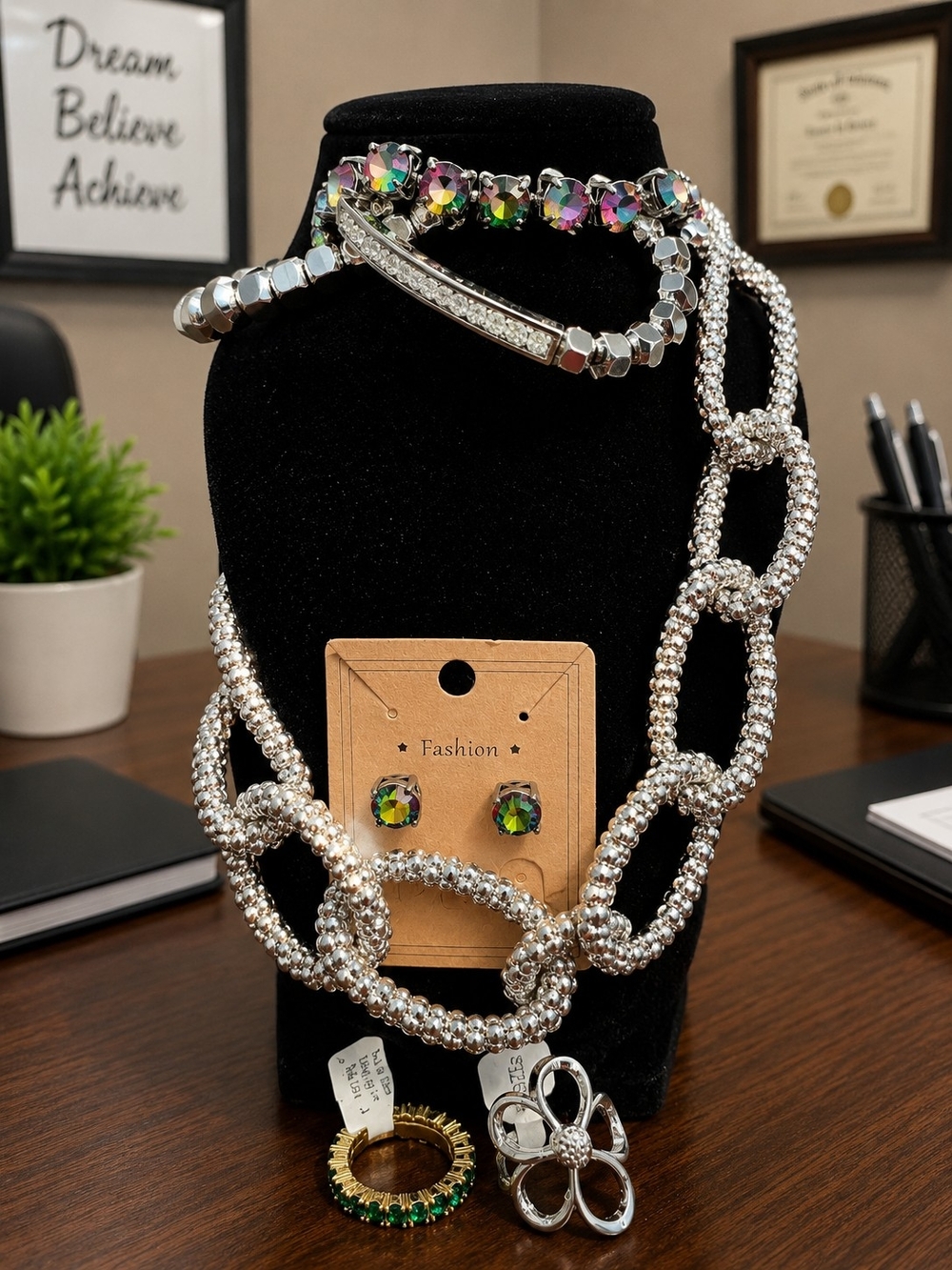 Park Lane Belliago, 2 Serena, Northern Lights Bracelet & Earrings, Josie, Petals